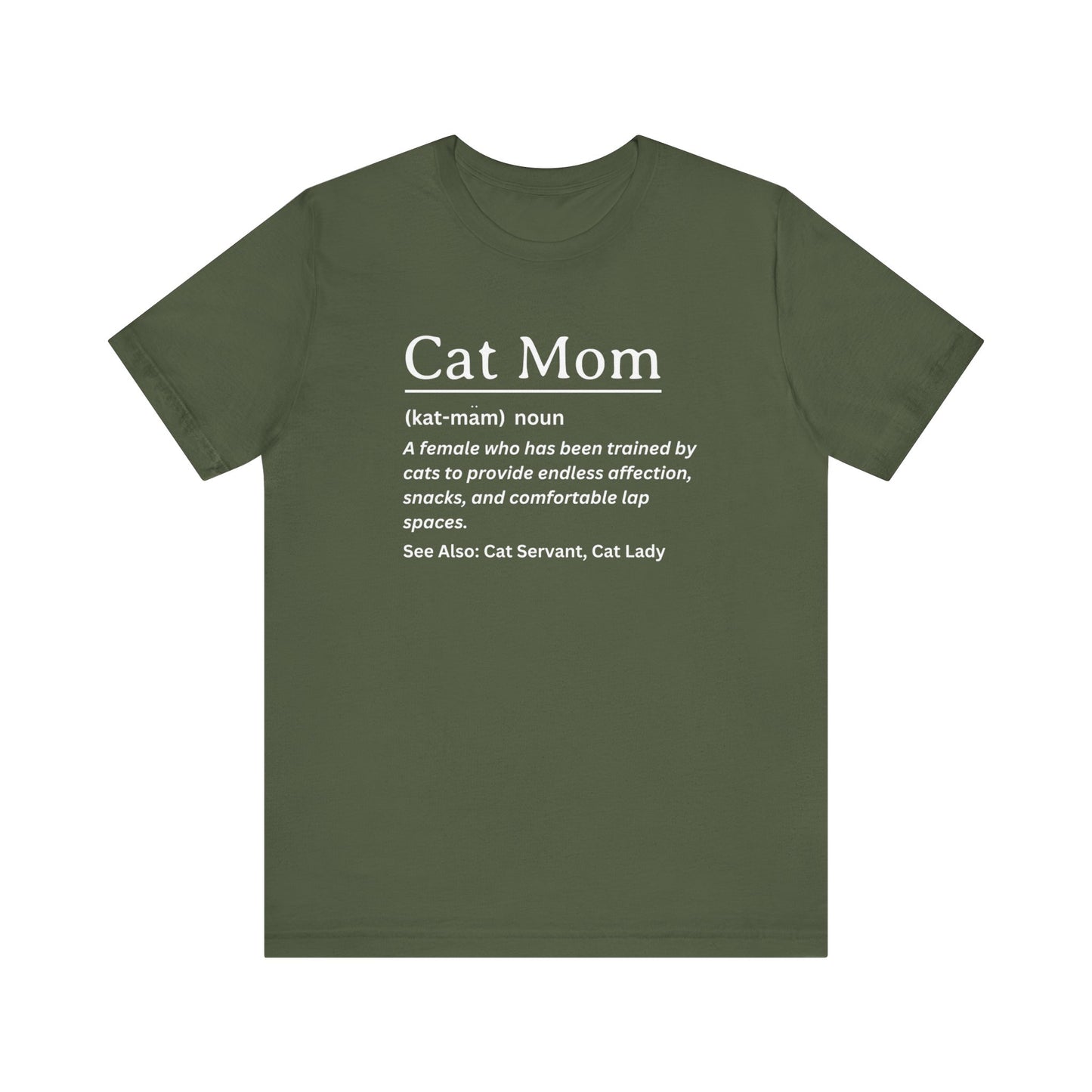 Funny Definition Shirt, Cat Mom Tee