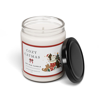 Cozy Catmas Cat Lovers Scented Candle