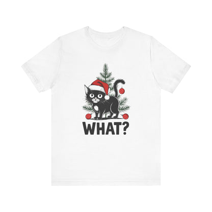 Funny Black Cat Christmas Shirt