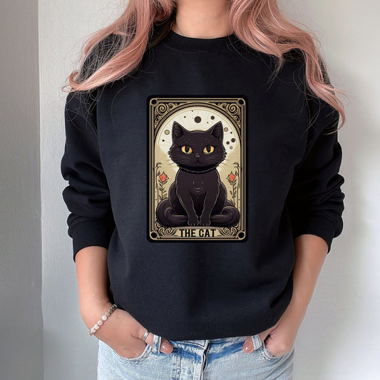 Cat Tarot Card Sweatshirt