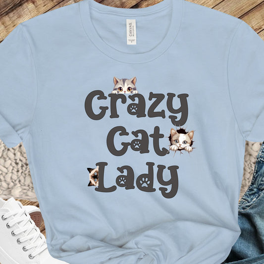 Crazy Cat Lady Shirt