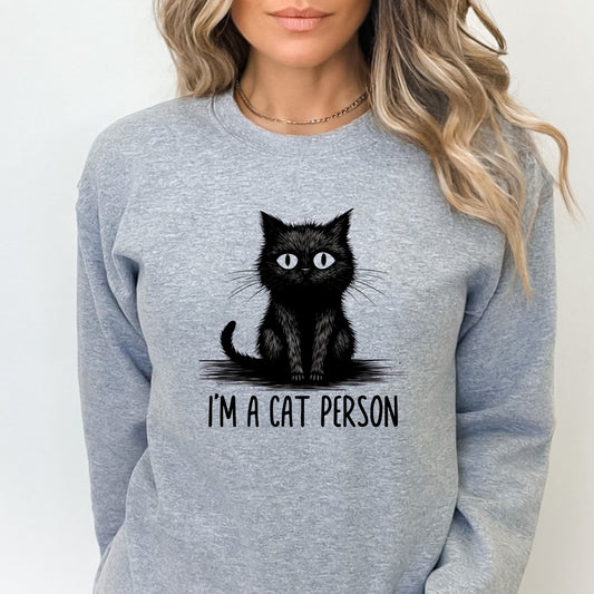 I'm a Cat Person Sweatshirt