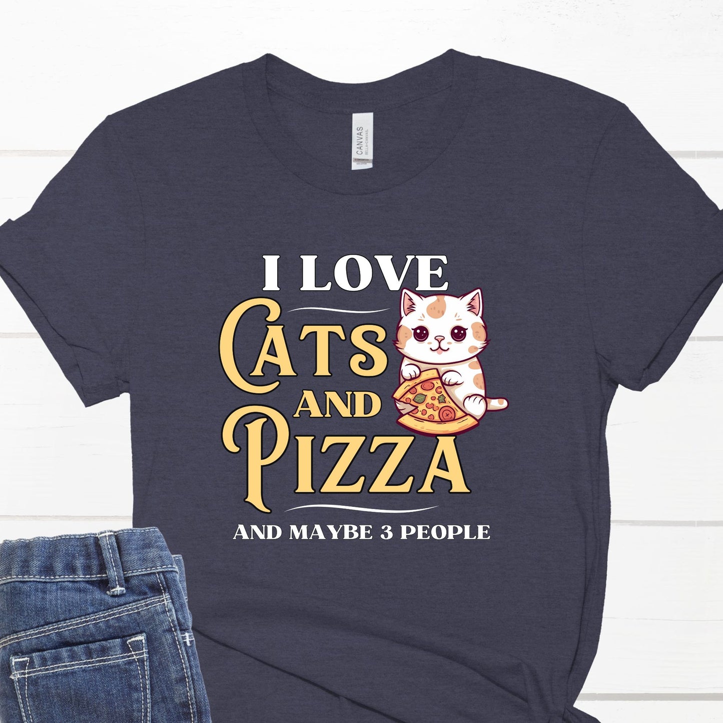 Cat Pizza Tee