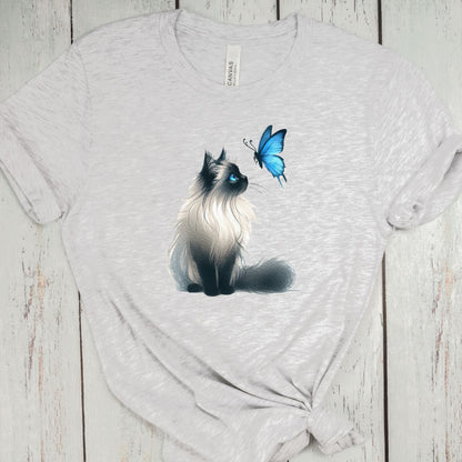 Himalayan Cat Butterfly Shirt