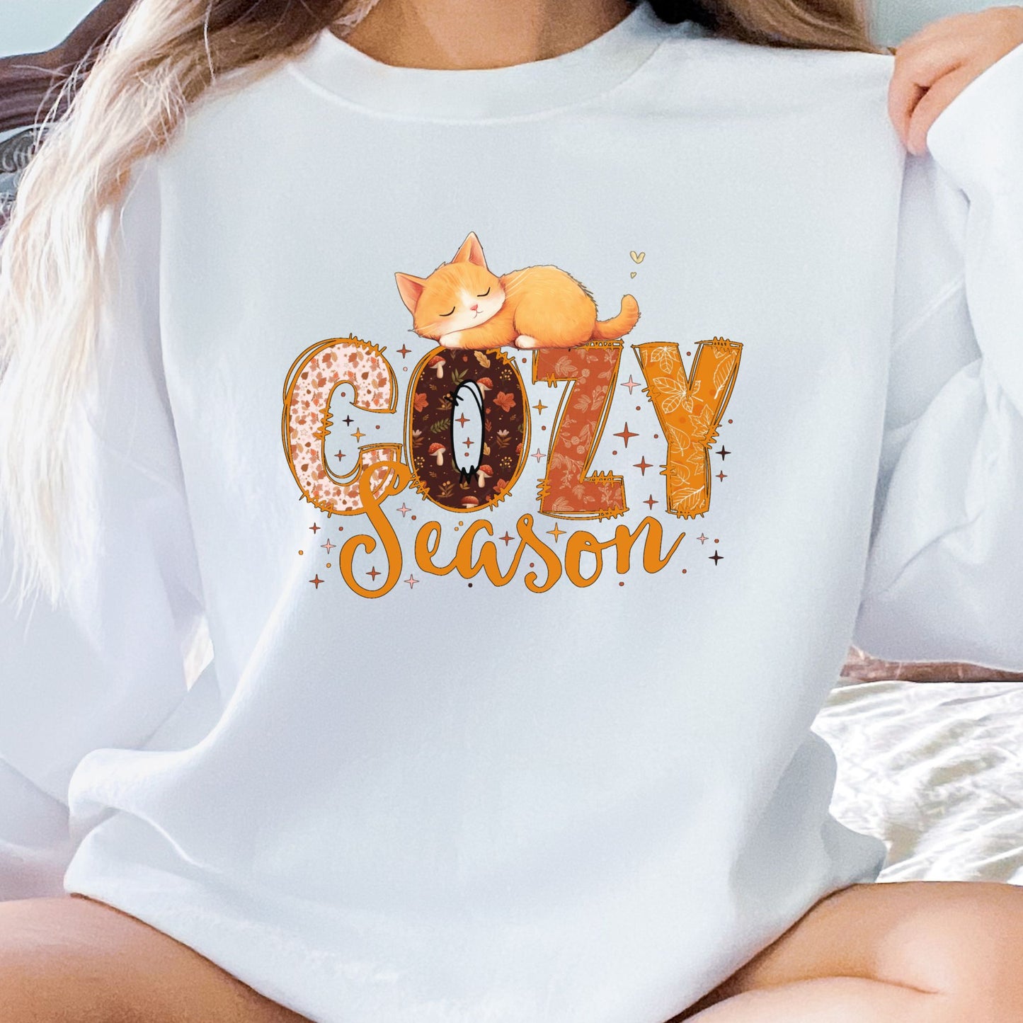 Cozy Season Cat Sweatshirt