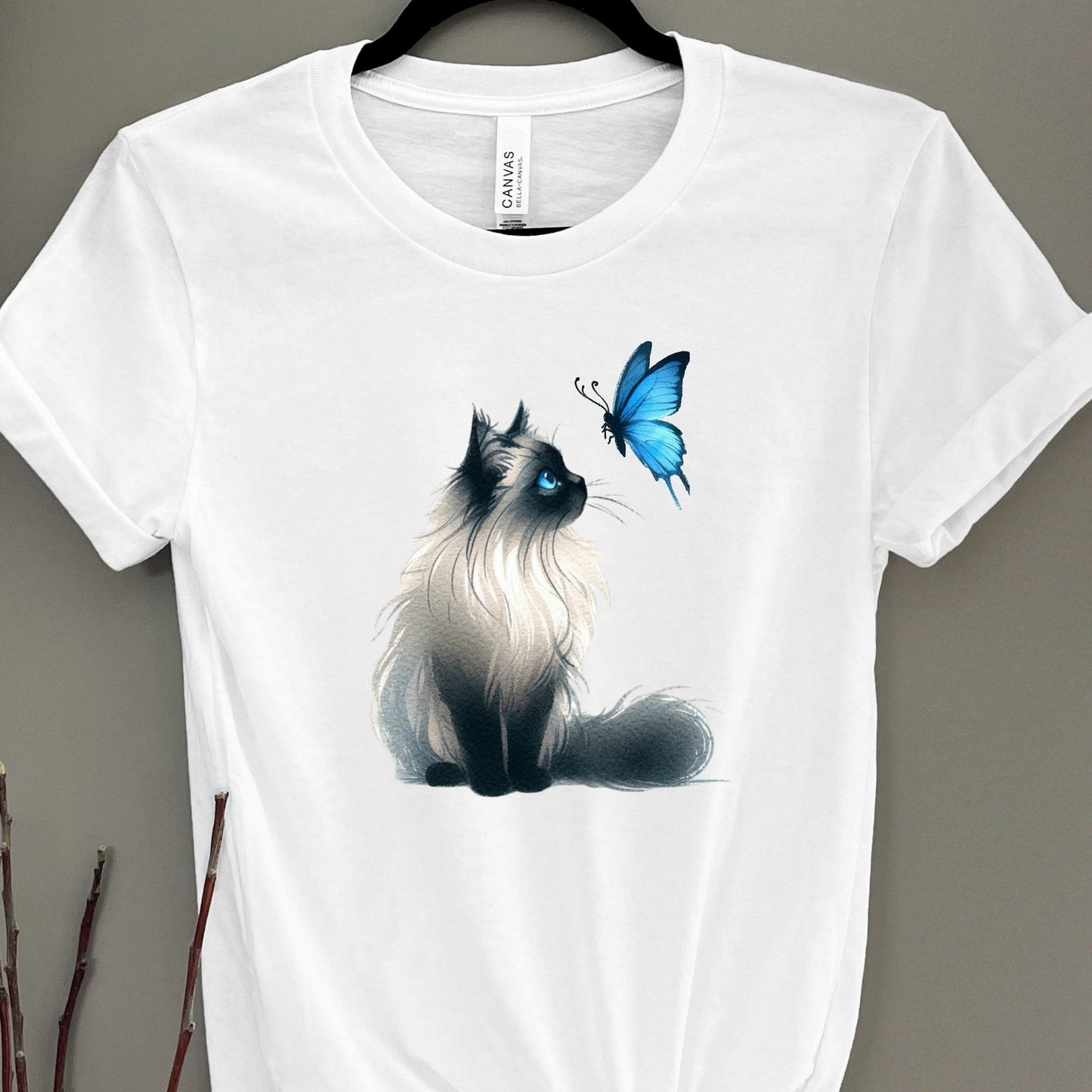 Himalayan Cat Butterfly Shirt