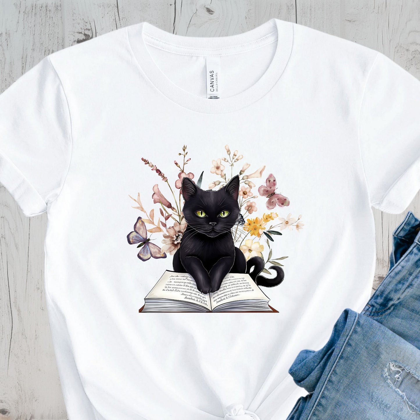 Reading Cat Shirt