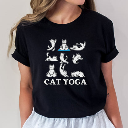 Cat Yoga Poses Shirt